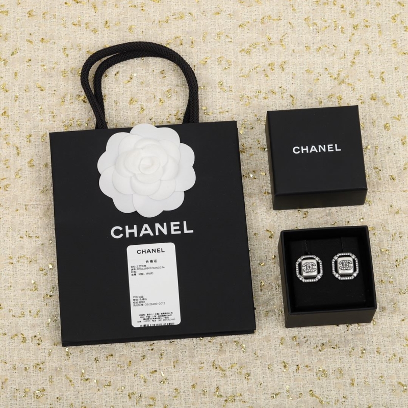 Ch*el earrings